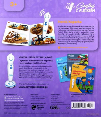 Czytaj z Albikiem. Henio Koparka [KSIĄŻKA]