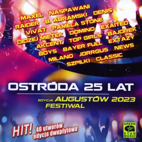 Ostróda - 25 lat Edycja Augustów Festiwal 2023 [2CD]
