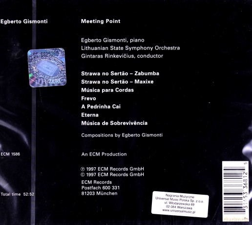 Gismonti: Meeting Point [CD]