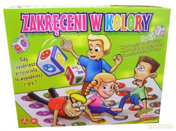 INTERKOBO GRA ZAKRĘCENI W KOLORY 24102 [GRA]