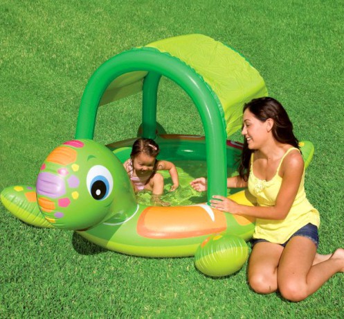 INTEX Brodzik Żółw z daszkiem 57410 [ZABAWKA]