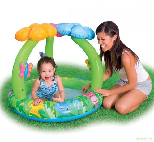 INTEX BRODZIK MALUCHA DŹUNGLA 102x81cm 57419 [ZABAWKA]
