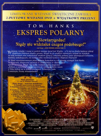 Ekspres Polarny [2DVD]+[PREZENT:DREWNIANY POCIĄG]