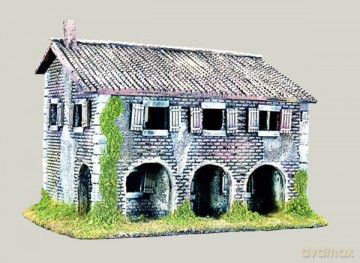 ITALERI Country House with Porch 6075 [MODELARSTWO]