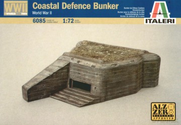 ITALERI Coastal Defence Bunker WWII 6085 [MODELARSTWO]