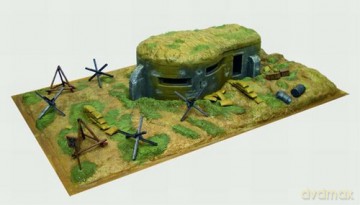 ITALERI Bunker and Accessories 6070 [MODELARSTWO]