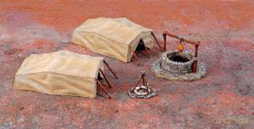 ITALERI WWII Desert Well and Tents 6148 [MODELARSTWO]