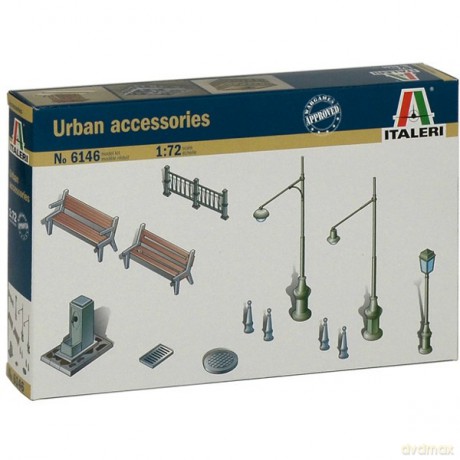 ITALERI Urban Accessories 6146 [MODELARSTWO]