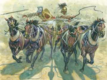 ITALERI Gladiators with Quadriga 6874 [MODELARSTWO]