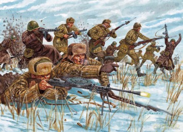 ITALERI Russian Infantry 6876 [MODELARSTWO]