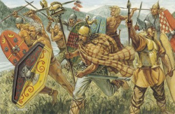 ITALERI Gaul Warriors Cesars Wars 6858 [MODELARSTWO]