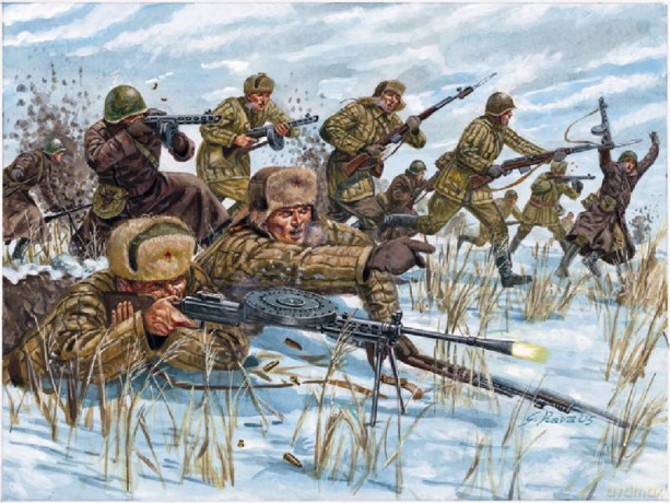 ITALERI Russian Infantry 6069 [MODELARSTWO]