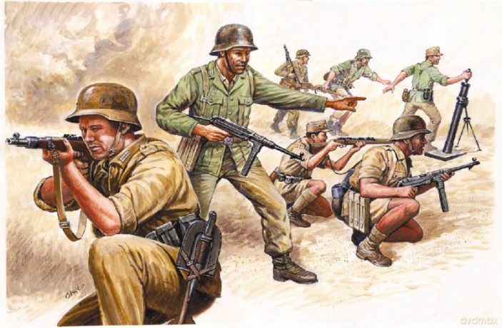 ITALERI German Afrikakorps World War II 6076 [MODELARSTWO]