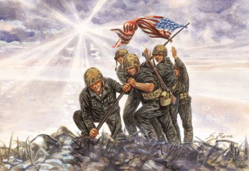 ITALERI Iwo Jima Flag Raisers 6098 [MODELARSTWO]
