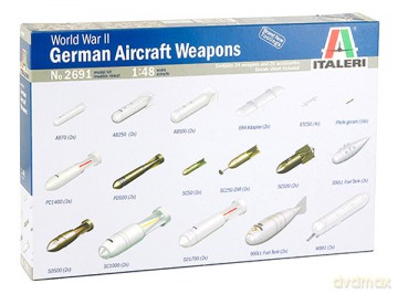 ITALERI WWII German Aircraft Weapons 2691 [MODELARSTWO]