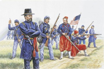 ITALERI Union Infantry and Zouaves 6012 [MODELARSTWO]