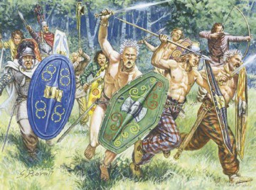ITALERI Gauls Warriors 6022 [MODELARSTWO]