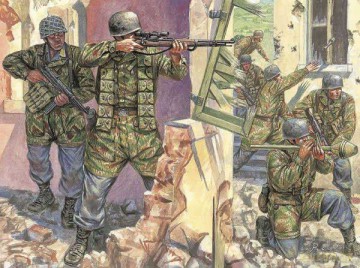 ITALERI German Paratroopers 6045 [MODELARSTWO]
