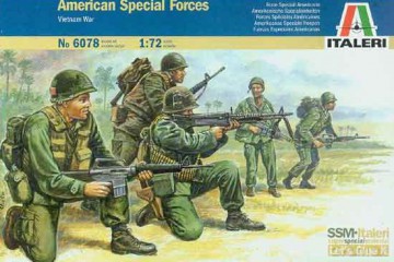ITALERI Vietnam American Special Forces 6078 [MODELARSTWO]