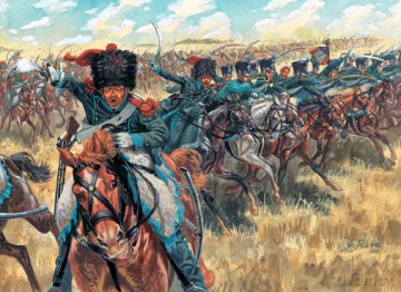 ITALERI French Light Cavalry 6080 [MODELARSTWO]