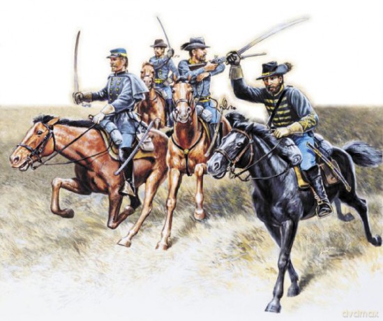 ITALERI Confederate Cavalry 6852 [MODELARSTWO]