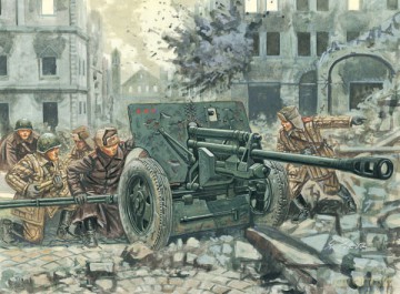 ITALERI ZIS 3 AT Gun With Servants 6880 [MODELARSTWO]