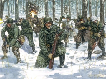 ITALERI US Infantry in Winter Uniforms 6133 [MODELARSTWO]