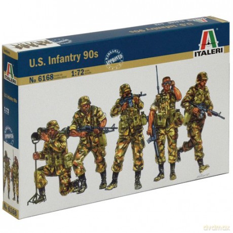 ITALERI U.S. Infantry 90s 6168 [MODELARSTWO]