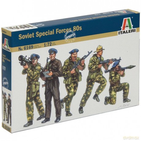 ITALERI Soviet Specjal Forces 80s 6169 [MODELARSTWO]