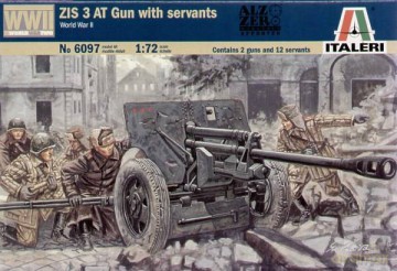ITALERI ZIS 3 AT Gun with servants 6097 [MODELARSTWO]