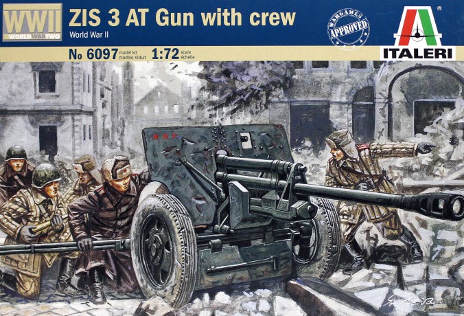 ITALERI ZIS 3 AT Gun with servants 6097 [MODELARSTWO]