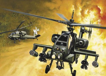 ITALERI AH64A Apache 159 [MODELARSTWO]