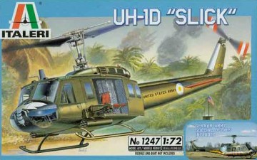 ITALERI UH1D Slick AB205 1247 [MODELARSTWO]