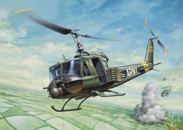 ITALERI UH1B Huey 40 [MODELARSTWO]