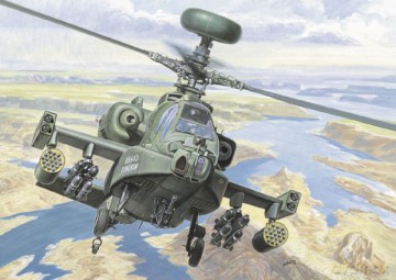 ITALERI AH64D Longbow Apache 80 [MODELARSTWO]