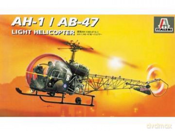 ITALERI AH1 AB47 Light Helicopter 95 [MODELARSTWO]