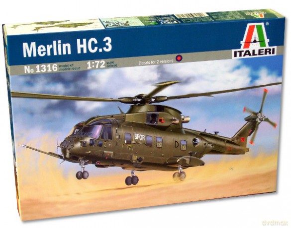 ITALERI Merlin HC.3 1316 [MODELARSTWO]
