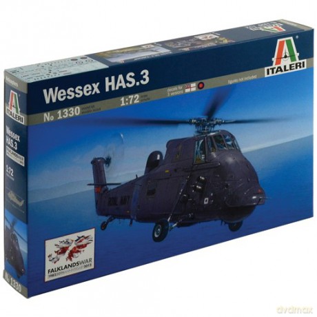 ITALERI Wessex HAS.3 1330 [MODELARSTWO]
