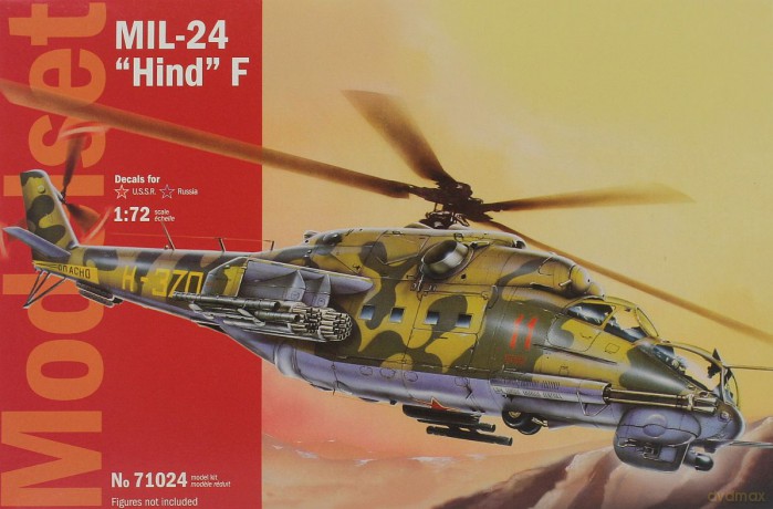 ITALERI Mil Mi24 Hind F gift set 71024 [MODELARSTWO]