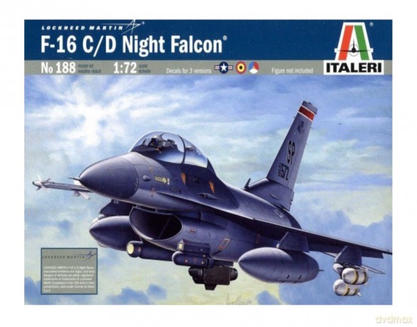 ITALERI F16 CD Night Falcon 188 [MODELARSTWO]