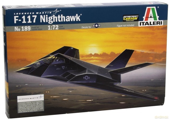 ITALERI F117A "Stealth" 189 [MODELARSTWO]
