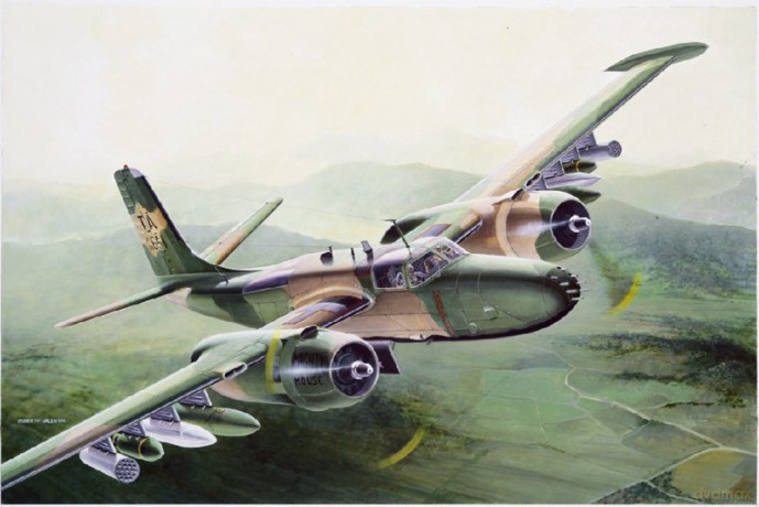 ITALERI B26 K Counter Invader 1249 [MODELARSTWO]