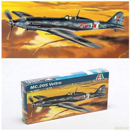 ITALERI MC 205 Veltro 1227 [MODELARSTWO]