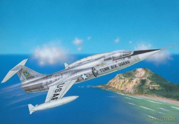 ITALERI F104 AC Starfighter 1234 [MODELARSTWO]