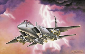 ITALERI F15 E Strike Eagle 166 [MODELARSTWO]