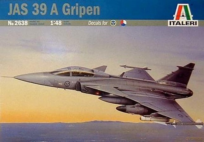 ITALERI Jas 39 A Gripen 2638 [MODELARSTWO]