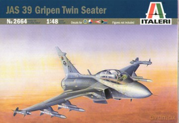 ITALERI JAS 39 Gripen Twin Seater 2664 [MODELARSTWO]
