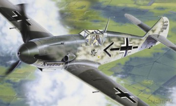 ITALERI Messerschmitt BF109 F24 53 [MODELARSTWO]