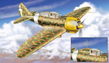 ITALERI Reggiane Re.2000GA 1272 [MODELARSTWO]