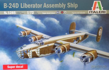 ITALERI B24D Liberator Assembly Ship 1285 [MODELARSTWO]